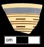 Bowl with inlaid rouletting from Federal Reserve 18BC27.